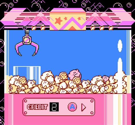 Recreation of the claw machine from Kirby's Adventure ...