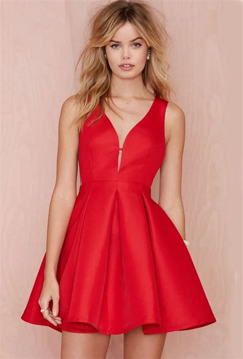 Vestidos rojos cortos Para mostrar tu lado más sensual