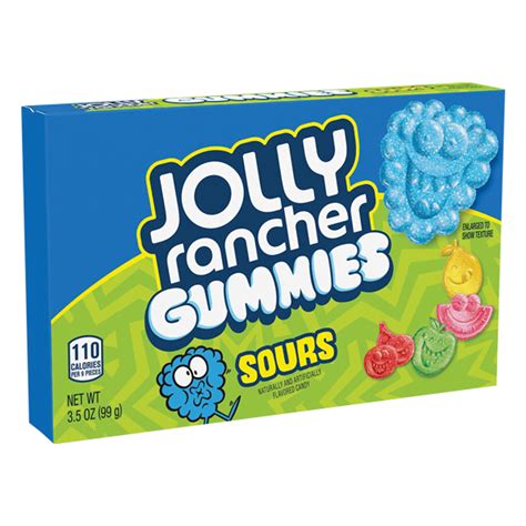 Jolly Rancher Gummies Sours Theater Box 11ct