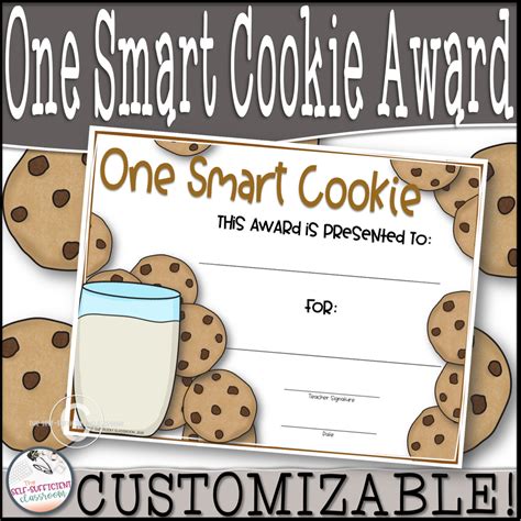 One Smart Cookie Award Classful
