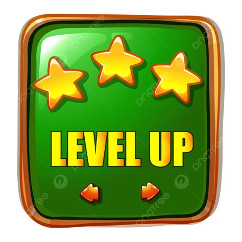 Level Up Game Vector Design Images Game Level Up Design Interface