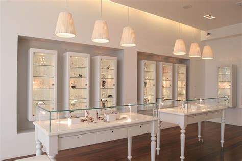 Jewellery Display Cabinets Diseño Interior De Tienda Vitrina De