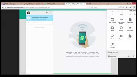 how to use whatsapp for web on mozilla firefox youtube