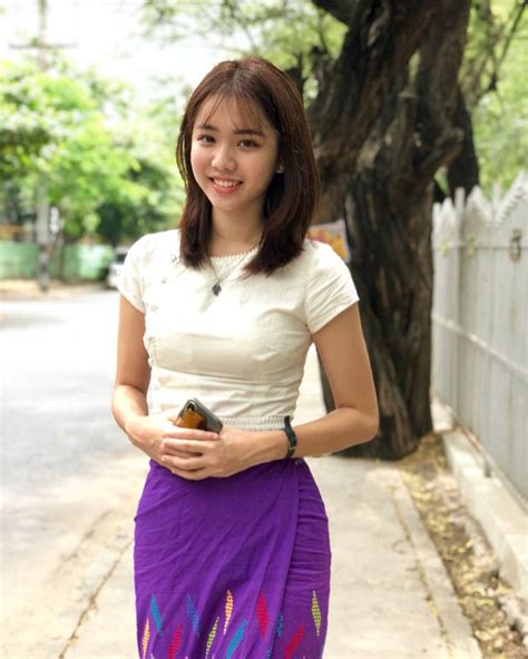 Pin On Myanmar Model Girls