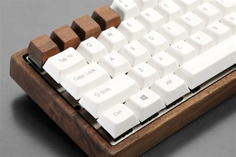 Mechanicallee Keyboards Wood Keycaps 4 Pack Mechanical Keyboards