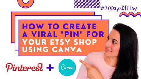 create viral pins for pinterest using canva and drive even more traffic to your etsy shop youtube