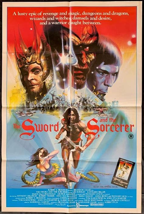 All About Movies The Sword And The Sorcerer Poster Original One Sheet