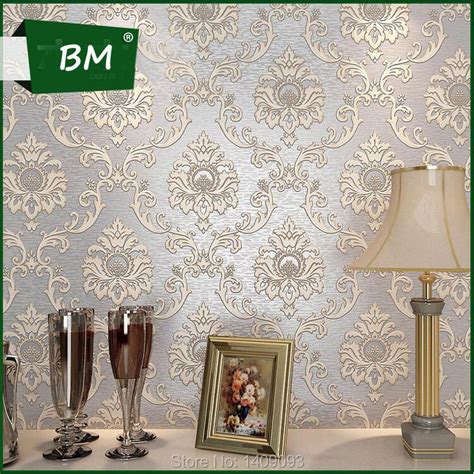 Luxury Wall Papers Home Decor For Wall 3d Embossed Damask European