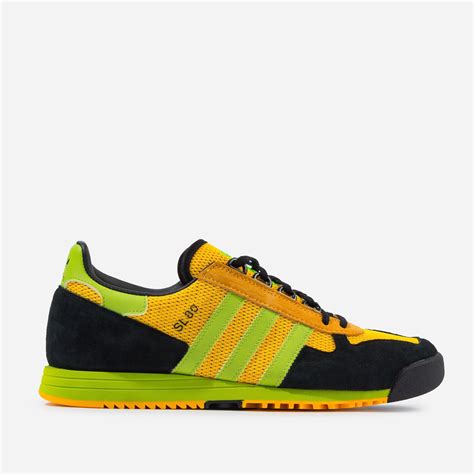 Adidas Originals Leather Sl 80 In Yellow For Men Lyst