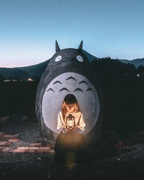 Japan Travel Totoro By Twilight Chororin ⁣⠀ Miyazaki Prefecture