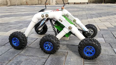 How To Make A Mars Rover Rocker Bogie Robot Stair Climbing