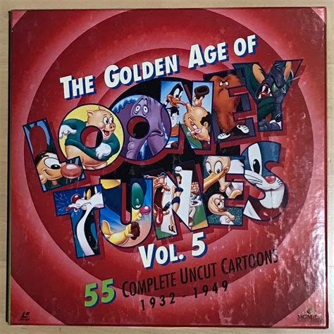 The Golden Age Of Looney Tunes Volume 5 4 Laserdisc Ld Boxed Set Near Mint