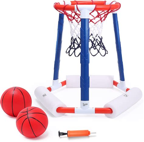 Eaglestone Pool Basketball Game Toys For Swimming Pool Floating Basketball Hoop Includes Hoop
