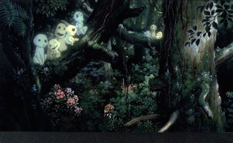 Tree Spirits Princess Mononoke Art Princess Mononoke Princess