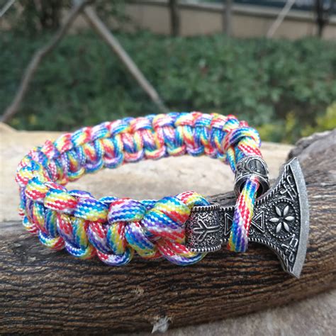Check spelling or type a new query. Norse Viking Paracord Bracelets Thor Mjolnir Hammer ...