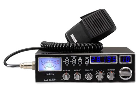 ~galaxy Dx 55hp Amfmpa Black 10 Meter Amateur Mobile Radios
