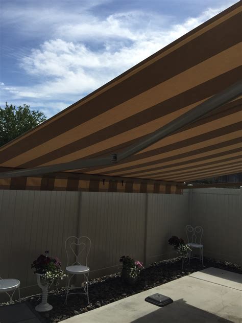 Retractable Awning With Pitch Control Northwest Shade Co