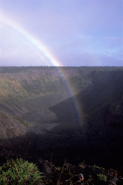 Rainbow In Pauahi Crater