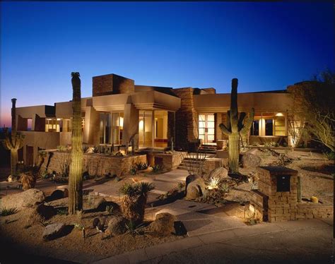Modern Desert House Scottsdale Arizona Desert Homes Modern Desert