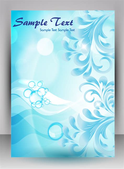 Flyer And Brochure Background Vector 04 Free Download