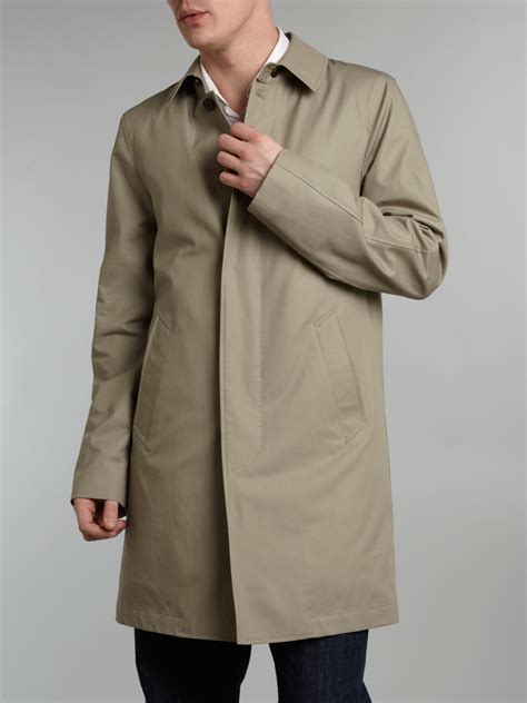 Paul Smith Mac Coat In Gray For Men Lyst