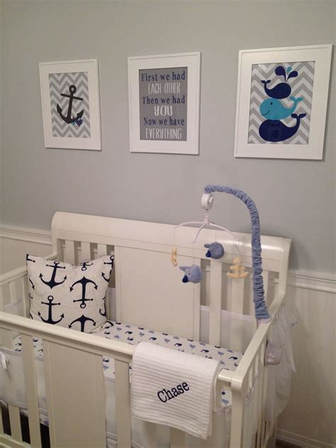 Nautical Nursery Designed By Kelly Marie Interiors Of Ft Lauderdale