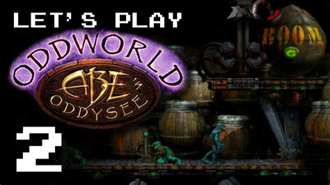 Lets Play Oddworld Abes Oddysee Part 2 Your Brain Is Mine Slig