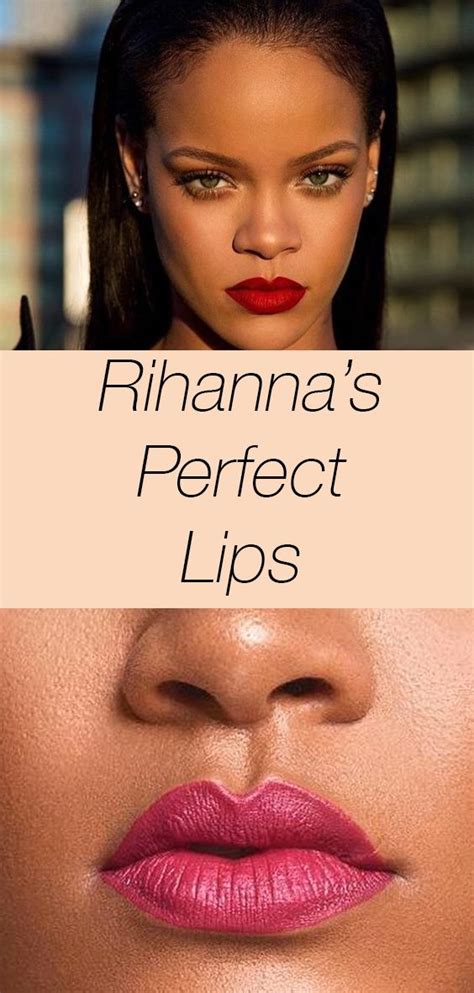 People Are Losing It Over Rihannas Perfectly Sculpted Cupids Bow