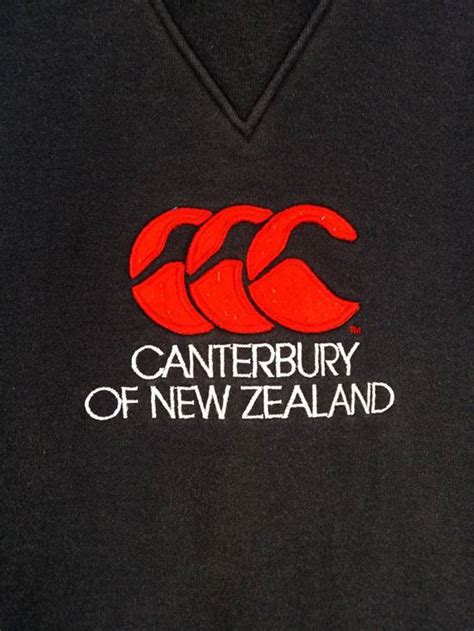 Canterbury Of New Zealand Canterbury Big Logo Spell Out Embroidery