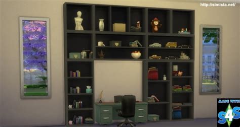 Simista Stackme Shelving • Sims 4 Downloads