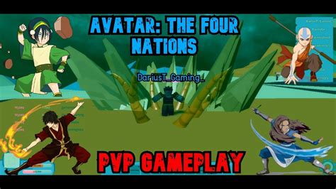 Avatar The Four Nations All Elements Pvp Gameplay Youtube