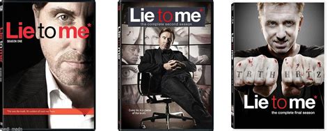 Lie To Me Complete Series Seasons 1 3 Dvd Set Amazones Cine Y Series Tv