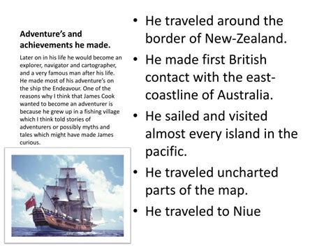 Ppt Captain James Cook Powerpoint Presentation Free Download Id