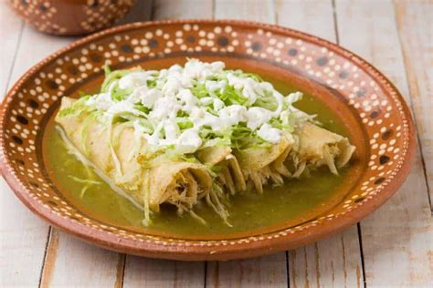 Enchiladas Verdes Te Muestro Cómo Prepararlas En Sencillos Pasos