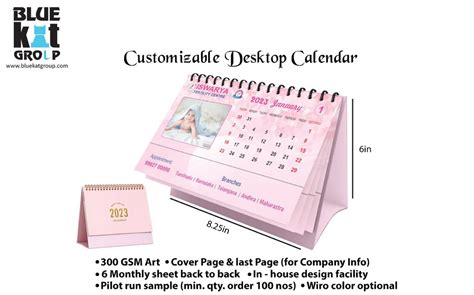 Table Calendar Printing Services At Rs 189piece In Chennai Id