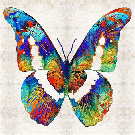 Colorful Butterfly Art By Sharon Cummings By Sharon Cummings