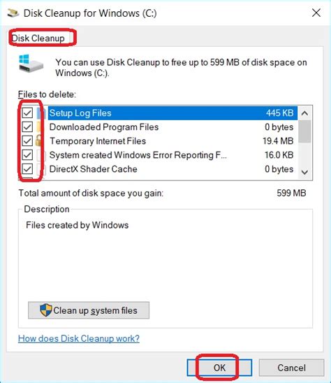 Using Disk Cleanup To Remove Temporary Files On Windows 10