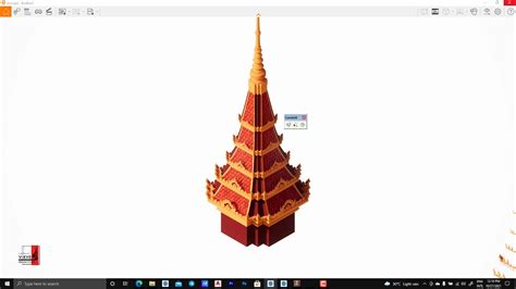 បុស្បុក 3d Sketchup Khmer Architecture Work Flow Time Lapse បុស្បុក 3