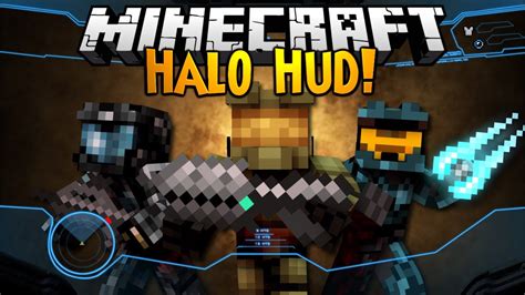 Minecraft Mod Showcase Halo Hud Youtube