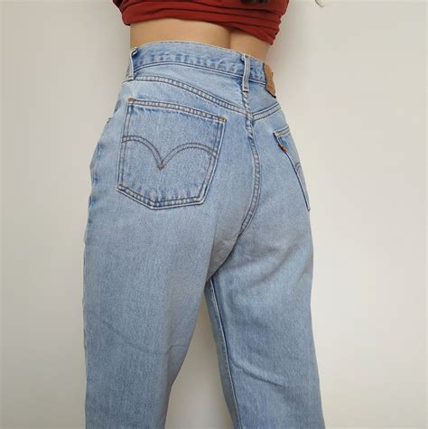 vintage levi es mom jeans levis 881 mom jeans levis high etsy de