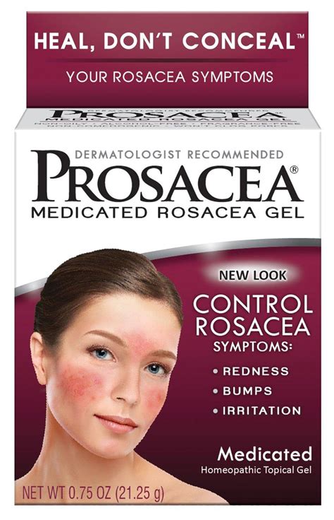 Prosacea Rosacea Treatment Gel 075 Ounce Tubes Pack Of 2