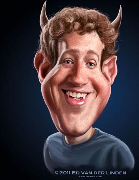 Mark Zuckerberg Ed Van Der Linden Netherlands Irancartoon