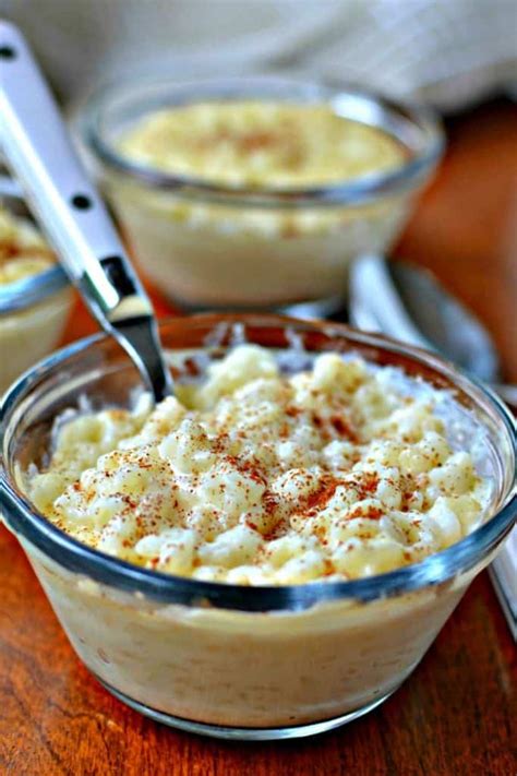 Easy Rice Pudding Small Town Woman