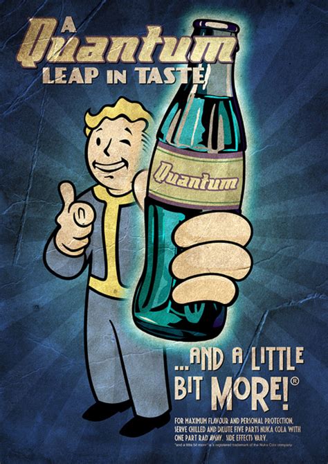 Fallout Nuka Cola Quantum Poster In 2020 Fallout Posters Fallout Art