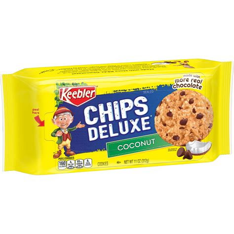 Buy Keebler Chips Deluxe Coconut Cookies 11 Oz Online At Lowest Price