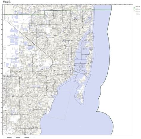 Miami Zip Code Map Form Fill Out And Sign Printable Pdf Template Hot