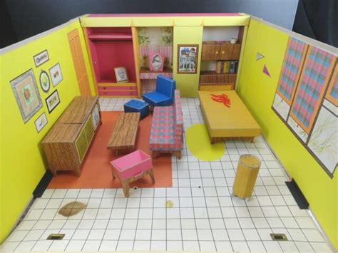 Vintage 1962 Original Barbie Dream House Very Good Cond Teenage