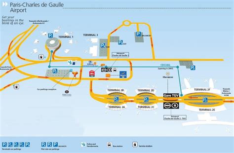 El Aeropuerto Charles De Gaulle Mapa Paris Cdg Aeropuerto De Mapa