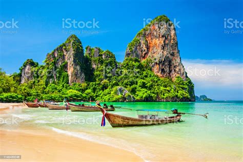 Clear Water Beach In Thailand Stock Photo Download Image Now Krabi
