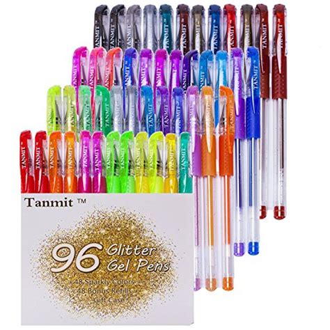 Glitter Gel Pens By Color Technik Set Of 30 Glitter Pens Best